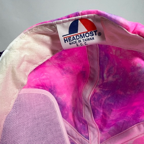 Vintage SnapBack cap Hoover Dam neon tie dye Trucker Hat - Picture 4 of 10